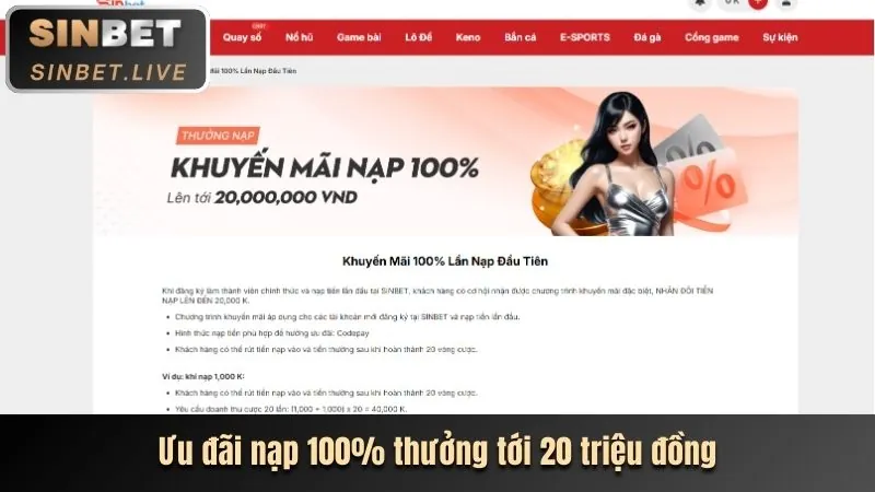 Hình ảnh các ưu đãi và khuyến mãi chào mừng tại QH888